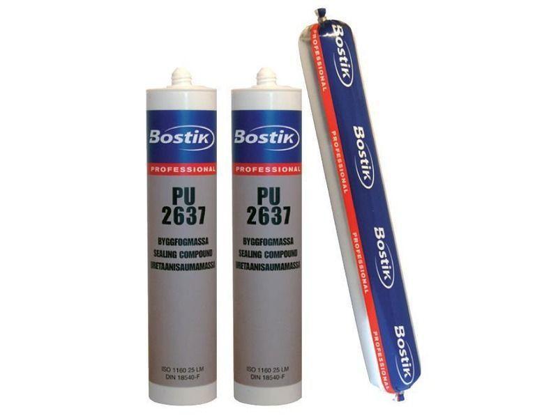 BOSTIK P795/2637 (полиуретан, в колбасе) Черный 600мл, Шв - фото 1 - id-p214924656