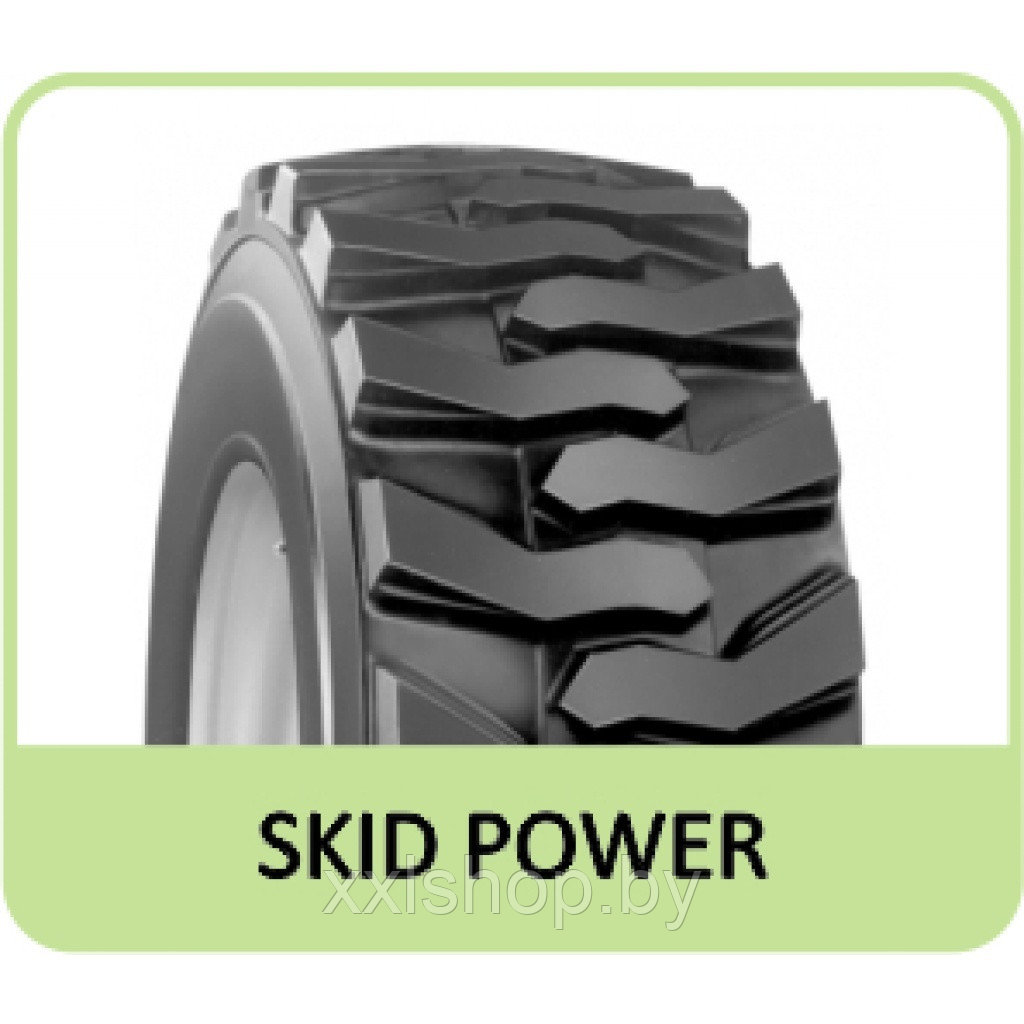 Колесо для погрузчика BKT Skid Power SK 12-16.5 12PR 130A8 IMP TL - фото 4 - id-p214926291