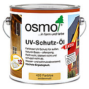 Защитное масло с УФ-фильтром и биоцидами Osmo UV-Schutz-Öl Extra 420