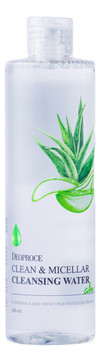 Мицеллярная вода с экстрактом алоэ вера Clean & Micellar Cleansing Water Aloe 300мл - фото 1 - id-p214926302