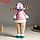 Кукла интерьерная "Лосик в розовом свитере с мехом и голубом колпаке, со звёздочкой" 61,5 см   94880, фото 3