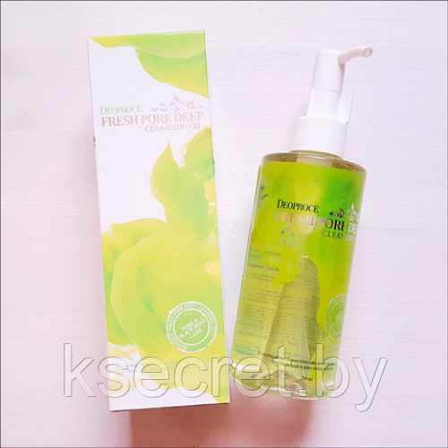 DEOPROCE Масло гидрофильное очищающее для лица виноградное CLEANSING OIL FRESH PORE DEEP 200мл - фото 3 - id-p214926320