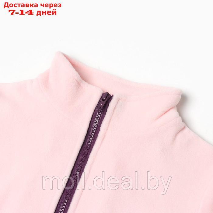 Джемпер для девочки, цвет нежно-розовый, рост 110 см - фото 2 - id-p214899591