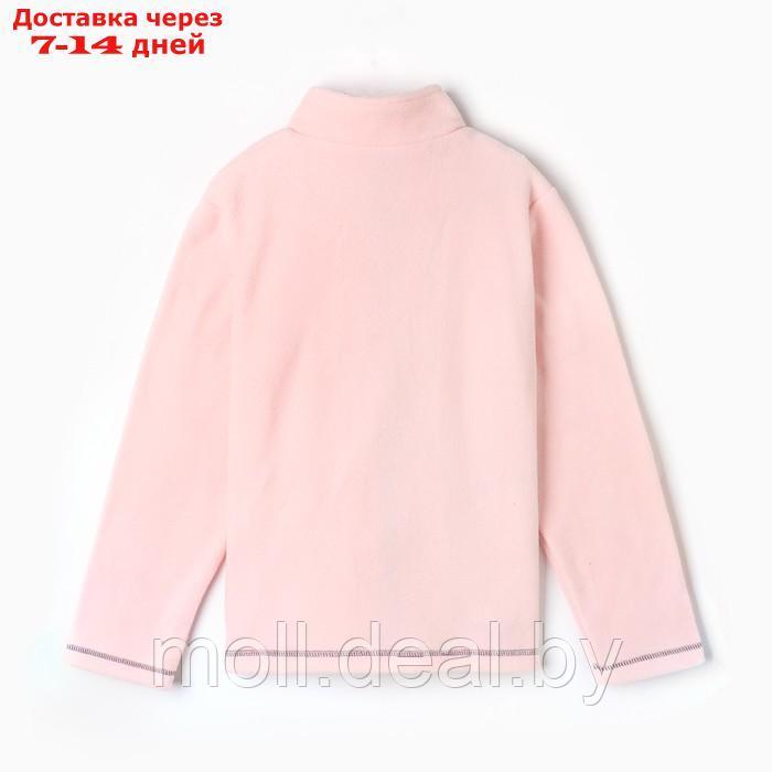 Джемпер для девочки, цвет нежно-розовый, рост 146 см - фото 4 - id-p214899596