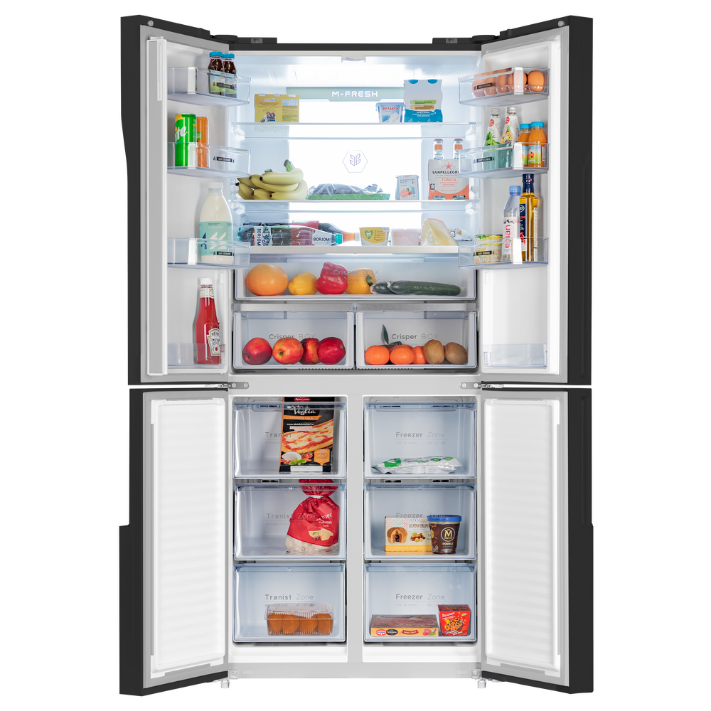 Холодильник с инвертором MAUNFELD MFF181NFB - фото 2 - id-p214926379