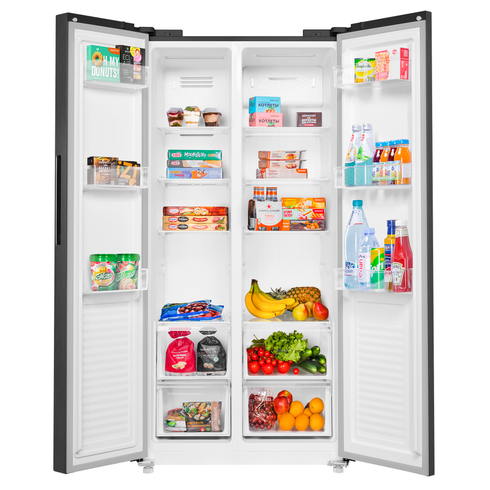 Холодильник с инвертором MAUNFELD MFF177NFSE - фото 2 - id-p214926383