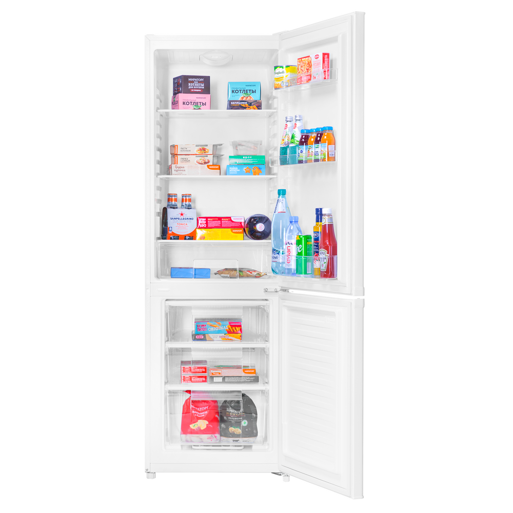 Холодильник двухкамерный MAUNFELD MFF170W - фото 2 - id-p214926391