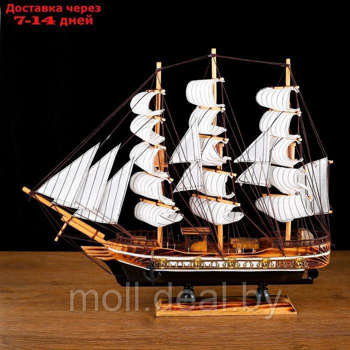 Корабль сувенирный средний "Атаго", микс, 38х44х7