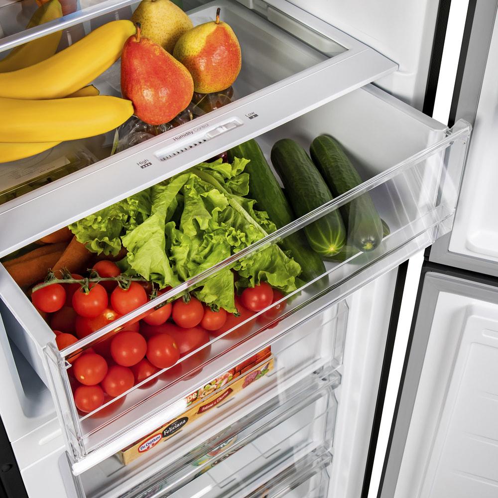 Холодильник двухкамерный MAUNFELD MFF185SFSB - фото 8 - id-p214926400