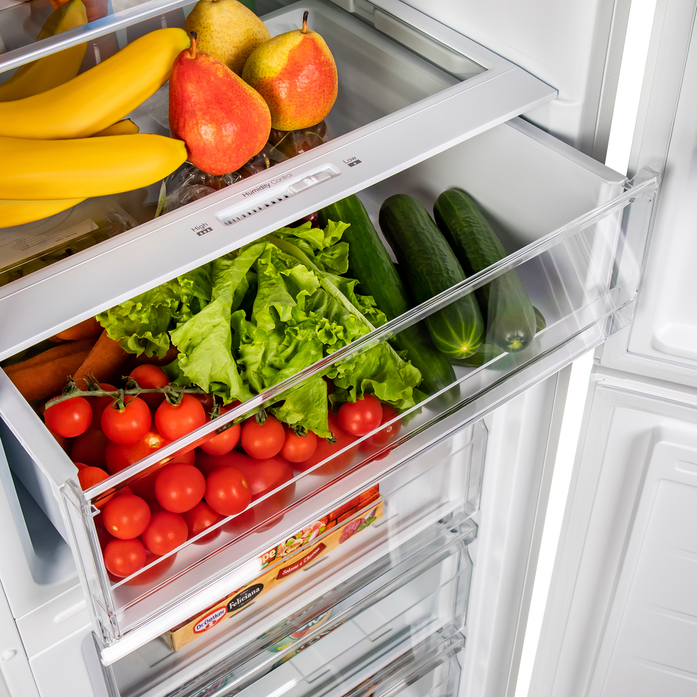 Холодильник двухкамерный MAUNFELD MFF185SFW - фото 8 - id-p214926401