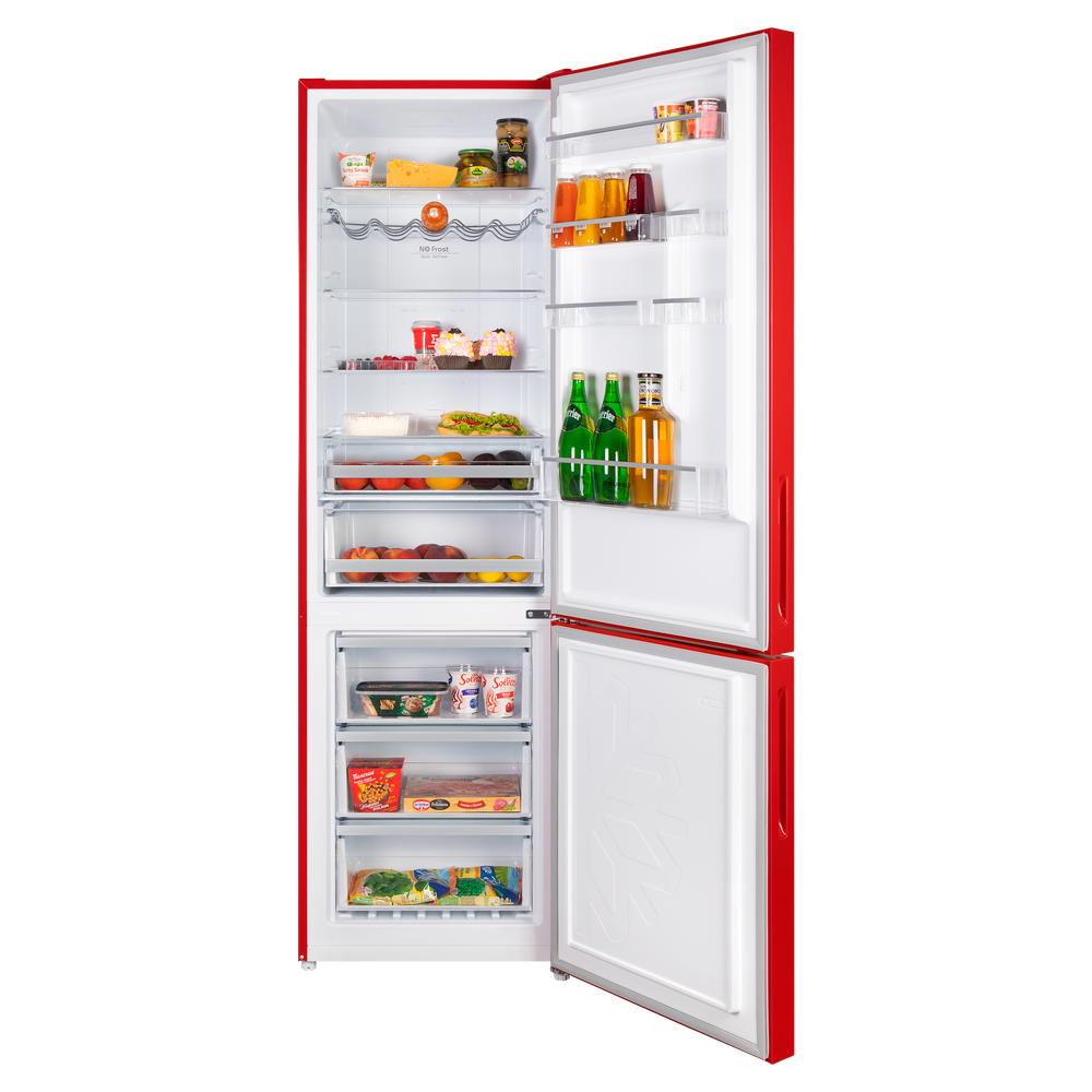 Холодильник двухкамерный MAUNFELD MFF200NFR - фото 2 - id-p214926419