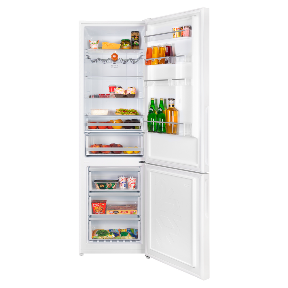Холодильник двухкамерный MAUNFELD MFF200NFW - фото 2 - id-p214926422