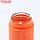 Бутылка для воды стеклянная "Успех", 500 мл, 7,2×21 см, цвет оранжевый, фото 4