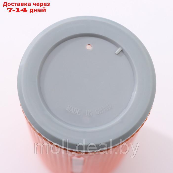 Бутылка для воды стеклянная "Успех", 500 мл, 7,2×21 см, цвет оранжевый - фото 7 - id-p214897700