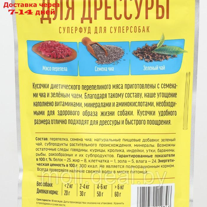 "Деревенские лакомства" для дрессуры собак, перепел и семена чиа, 90 г - фото 3 - id-p214900787