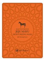 Тканевая питательная маска для лица с лошадиным жиром Skin Planet Jeju Mayu Moiturizing Mask 25г