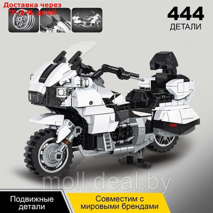 Конструктор Мото "Шоссейный мотоцикл", 444 детали - фото 1 - id-p214899776