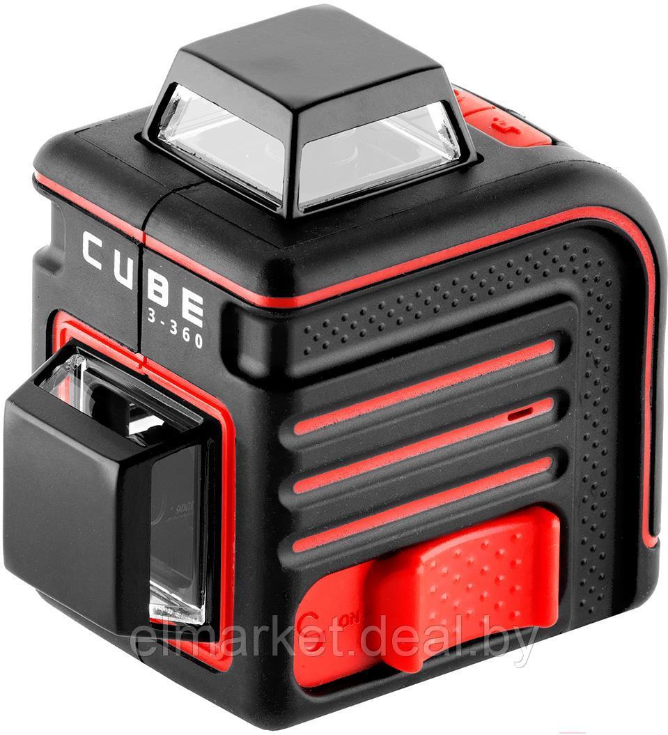 Лазерный нивелир ADA Instruments Cube 3-360 Professional Edition А00572 красный, черный - фото 1 - id-p214927047