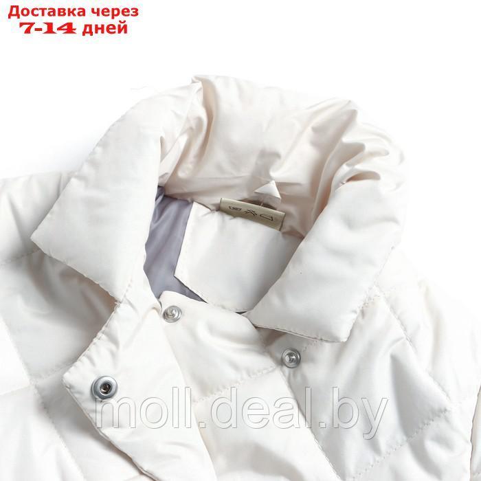 Куртка детская стеганая, цвет латте, рост 104 см - фото 8 - id-p214898792