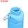Силиконовая бутылка для воды 700 мл,синяя, 6.5 х 22 см, фото 5