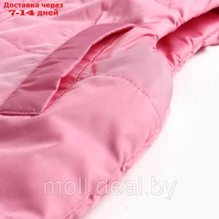 Жилетка детская Единорожка А.100716, цвет розовый/серый, рост 98см - фото 3 - id-p214898854