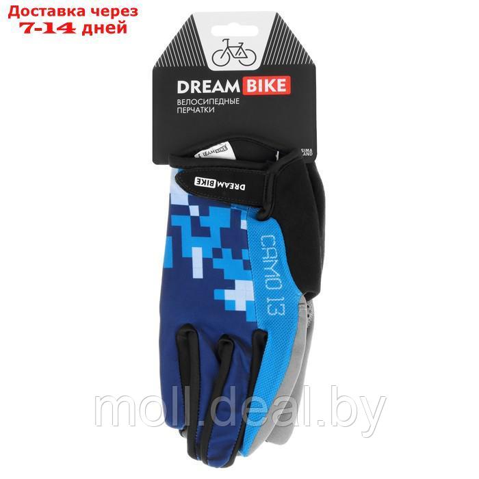 Перчатки велосипедные Dream Bike, мужские, размер, L - фото 3 - id-p214897865