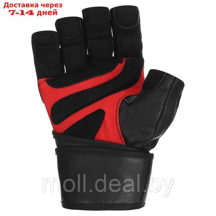 Спортивные перчатки Onlytop модель 9000 размер L - фото 2 - id-p214897925