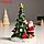 Сувенир полистоун свет "Дед Мороз у нарядной ёлочки" 11х9,5х14,5 см, фото 2