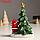 Сувенир полистоун свет "Дед Мороз у нарядной ёлочки" 11х9,5х14,5 см, фото 4