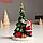 Сувенир полистоун свет "Дед Мороз у нарядной ёлочки" 11х9,5х14,5 см, фото 5