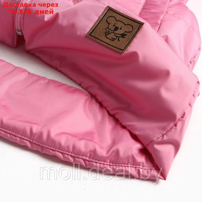 Жилетка детская Единорожка А.100716, цвет розовый/серый, рост 92см - фото 4 - id-p214898930