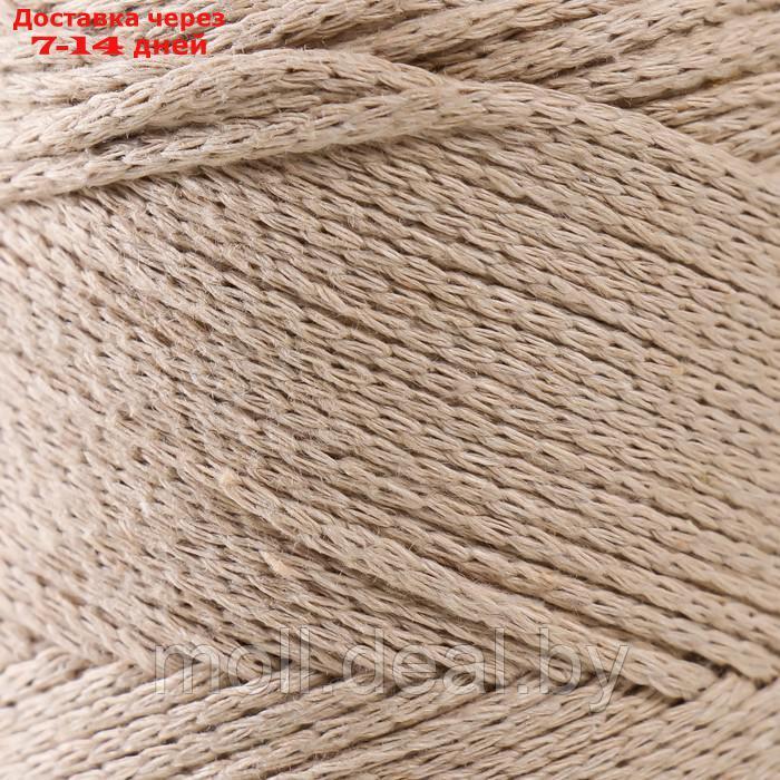 Пряжа "Macrame Cotton" 20% полиэстер, 80% хлопок 225м/250гр (753 топленое молоко) - фото 3 - id-p214892076