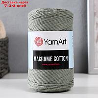 Пряжа "Macrame Cotton" 20% полиэстер, 80% хлопок 225м/250гр (794 полынь)