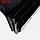 Портфель деловой на клапане, длинный ремень, цвет черный, фото 5