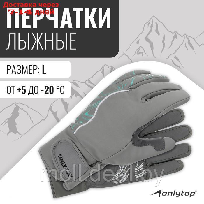 Перчатки лыжные  ONLYTOP  мод. 2099 размер L