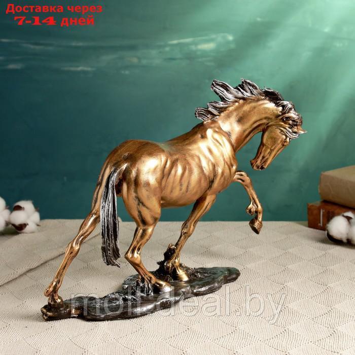 Фигура "Конь гарцующий" бронза, 35х27см - фото 3 - id-p214901112