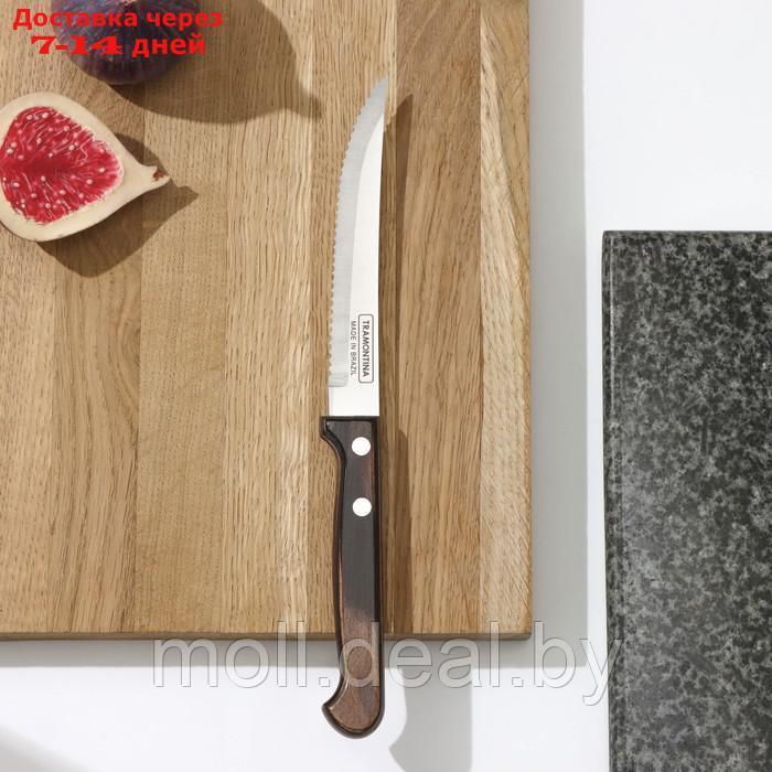 Нож кухонный для мяса Tramontina Polywood, лезвие 12,5 см - фото 1 - id-p214899051
