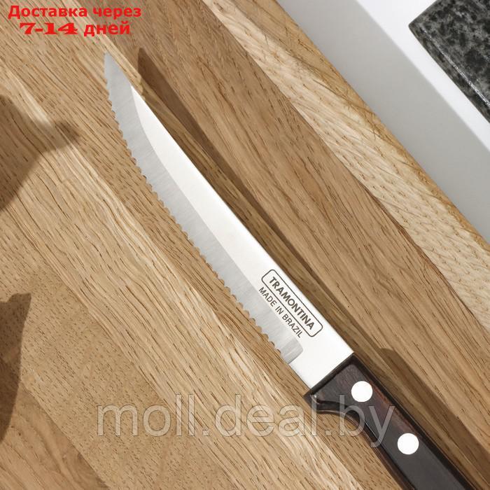 Нож кухонный для мяса Tramontina Polywood, лезвие 12,5 см - фото 2 - id-p214899051