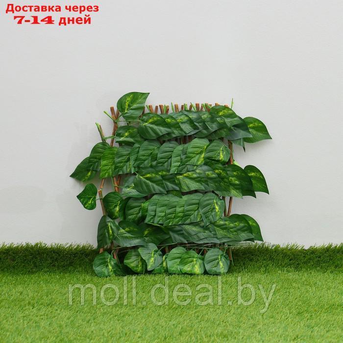 Ограждение декоративное, 110 × 40 см, "Лист берёзы", Greengo - фото 4 - id-p214901133