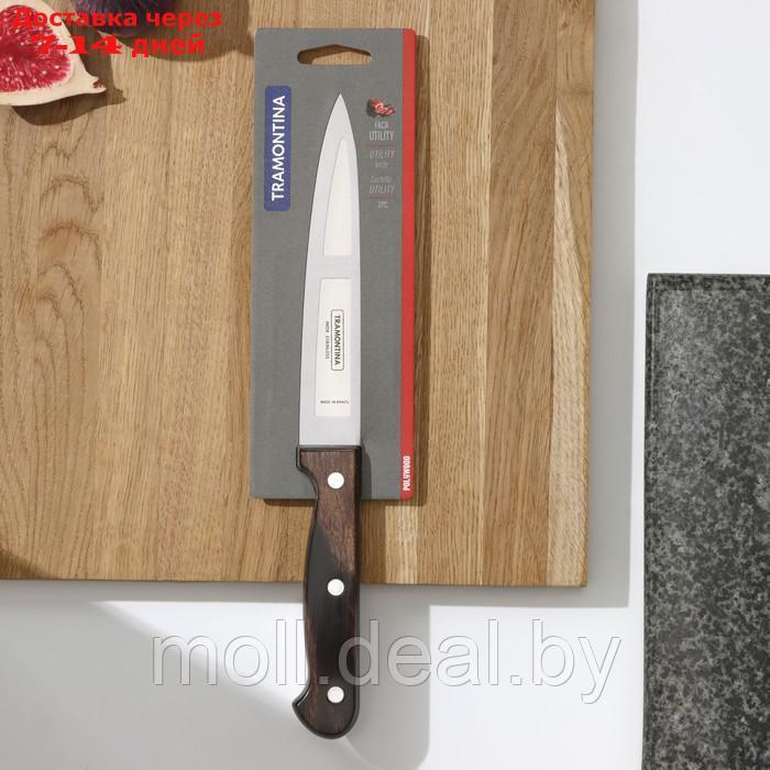 Нож кухонный для мяса Tramontina Polywood, лезвие 15 см - фото 4 - id-p214899077
