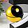 Левитирующий сувенир свет "Инь-ян" чёрный шар d=8,5 см 17,4х8,5х17,4 см, фото 5