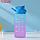 Бутылка для воды "Градиент" 500 мл, цвет голубой с фиолетовым, фото 2