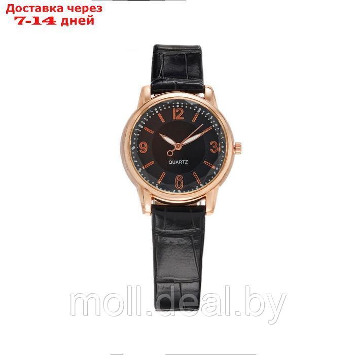 Часы наручные мужские, d-3.4 см, черный ремешок - фото 2 - id-p214900124