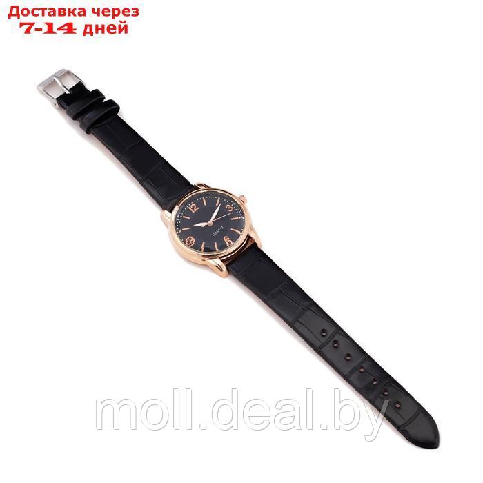 Часы наручные мужские, d-3.4 см, черный ремешок - фото 4 - id-p214900124
