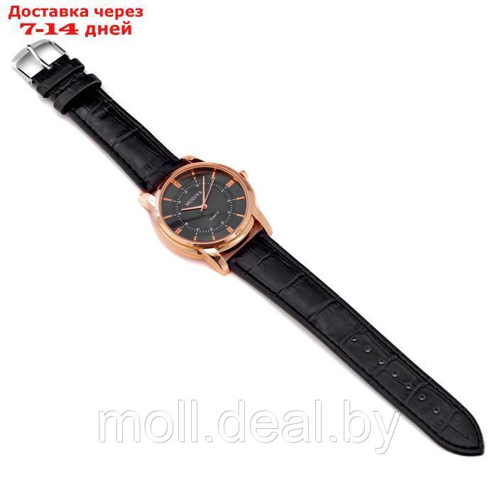 Часы наручные мужские, d-3.8 см, черный ремешок - фото 4 - id-p214900140