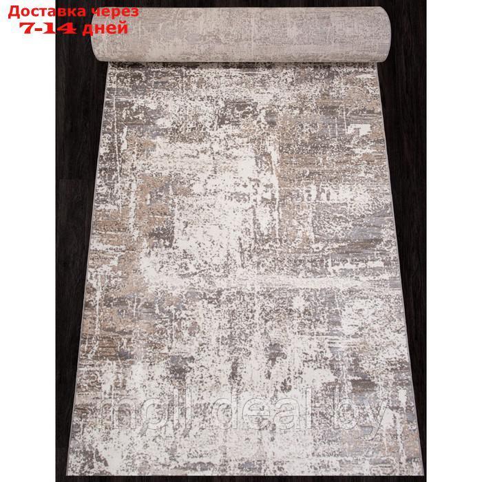 Ковровая дорожка Tornado f052, размер 100x2500 см, цвет beige - фото 2 - id-p214892551