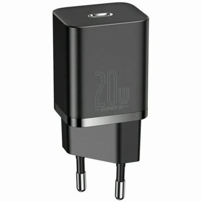 Зарядное устройство Baseus Super Si Quick Charger 20W CCSUP-B01 Черный - фото 1 - id-p214926670