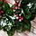 Венок новогодний d- 30 см "Уютная сказка" крупные листья и ягоды, фото 2