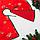 Полянка под ёлку "Уютная сказка" снежинка, d-74 см, красный, фото 2