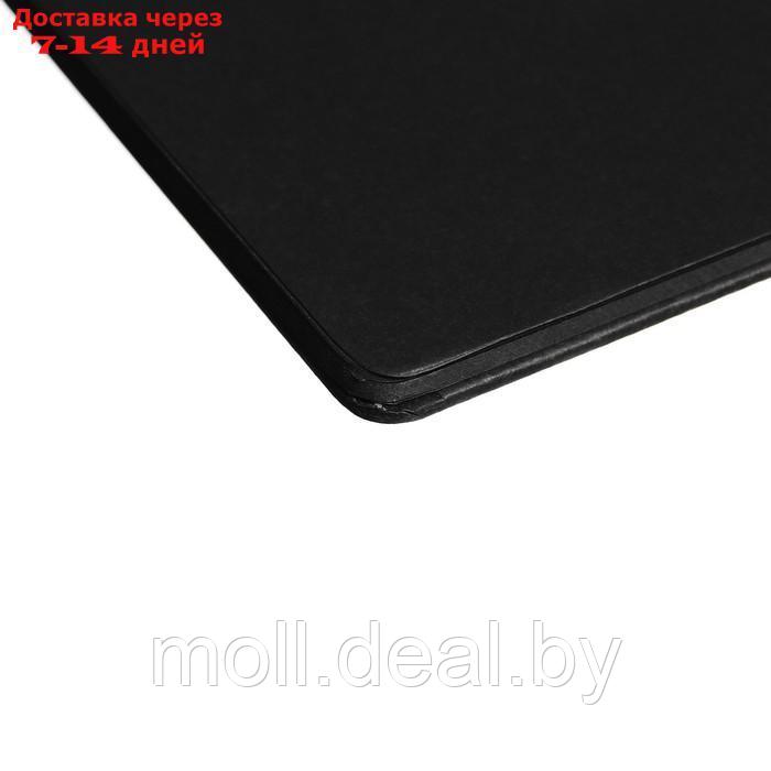 Скетчбук А4, 30 черных листов, плотность 110 гр, твердая подложка, на гребне, Смайл МИКС - фото 6 - id-p214901230